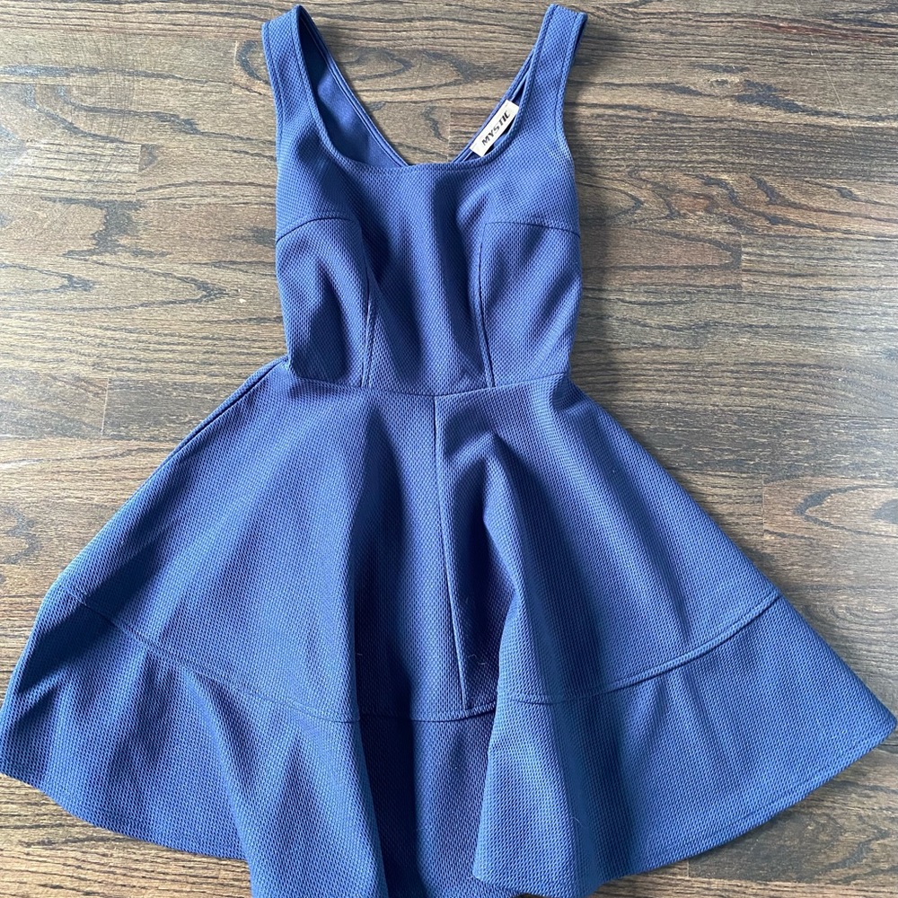 Mystic fit and flare mini dress